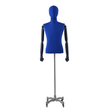fashion blue male dress form